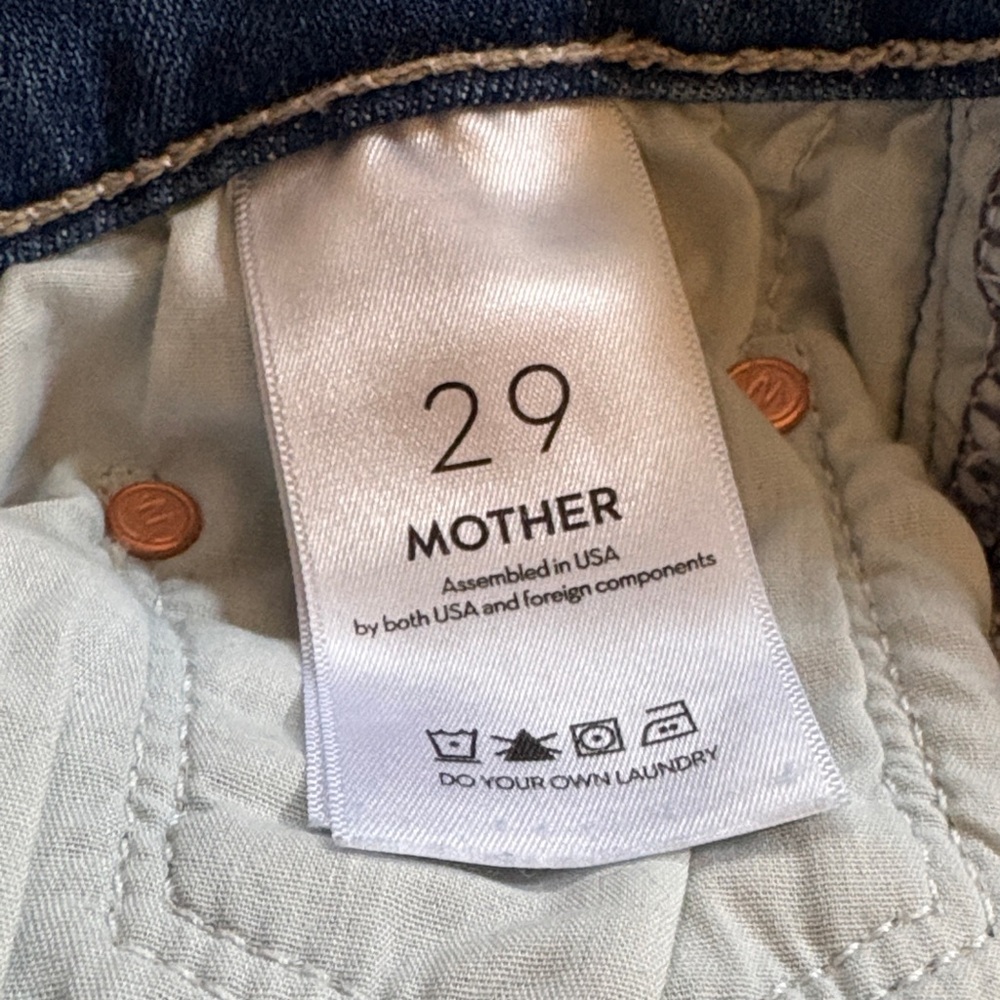 MOTHER Jeans Mid Rise Rider Ankle - Picture 6 of 6